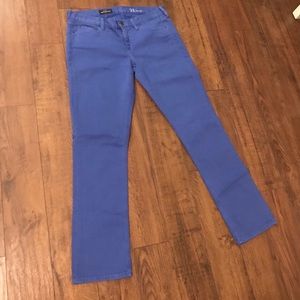 JCrew Matchstick Bright Blue Jeans